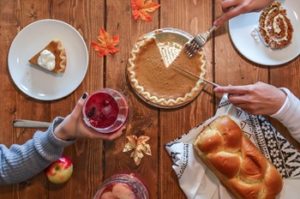 Thanksgiving foods that can stain teeth.